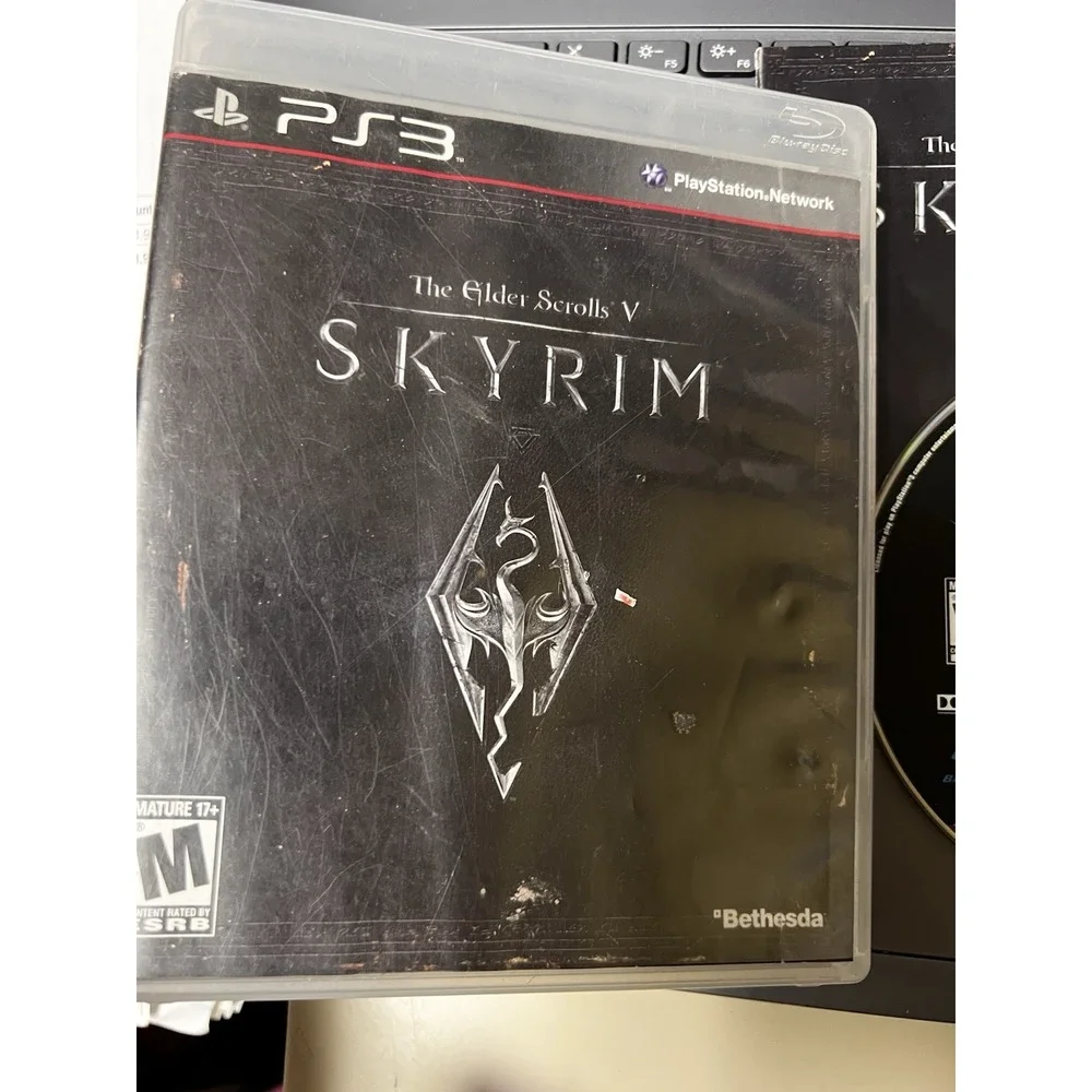 The Elder Scrolls V Skyrim Sony PlayStation 3 PS3 Bethesda RPG Game‎ with Manual